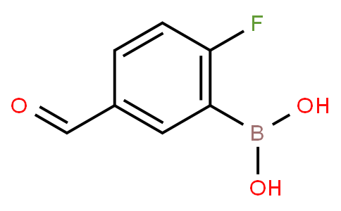 2-Fluoro-5-formylphenylboronic acid