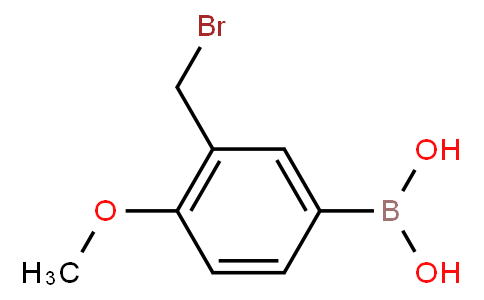 3-(BroMoMethyl)-4-Methoxyphenylboronic Acid