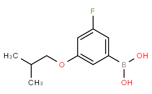 3-FLUORO-5-(ISOBUTOXY)BENZENEBORONIC ACID