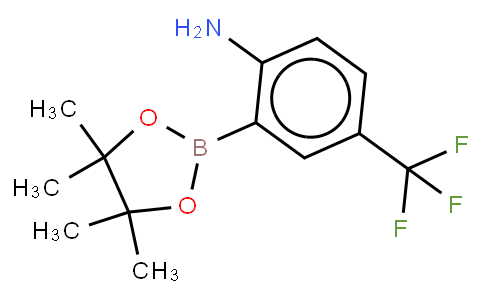 2-(4,4,5,5-TetraMethyl-1,3,2-dioxaborolan-2-yl)-_4-(trifluoroMethyl)_benzenaMine