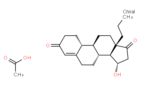 15α-Hydroxy-18-ethyl-estr-4-ene-3,17-dione acetate