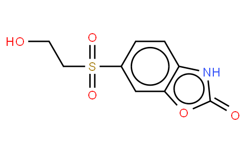 6-(2-羟乙基砜基)苯并恶唑酮