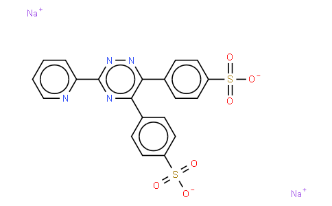 Sodium 3-(pyridin-2-yl)-1,2,4-triazine-5,6-diyl]bis(benzene-4,4'-sulphonate) hydrate