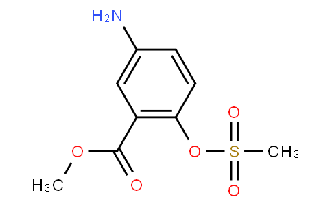 Methyl 5-amino-2-methansulfonyloxybenzoate