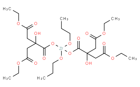 双(二乙基柠檬酸)二丙醇锆(IV)