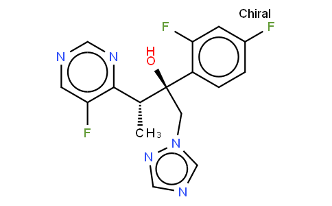 (2R,3S/2S,3R)-2-(2,4-二氟苯基)-3-(5-氟嘧啶-4-基)-1-(1H-1,2,4-三唑- 1-基)-2-丁醇