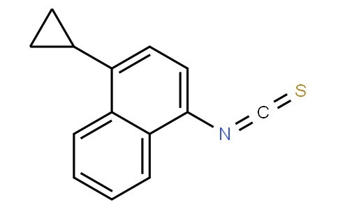 NAPHTHALENE, 1-CYCLOPROPYL-4-ISOTHIOCYANATO-