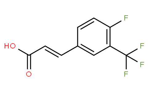 4-FLUORO-3-(TRIFLUOROMETHYL)CINNAMIC ACID