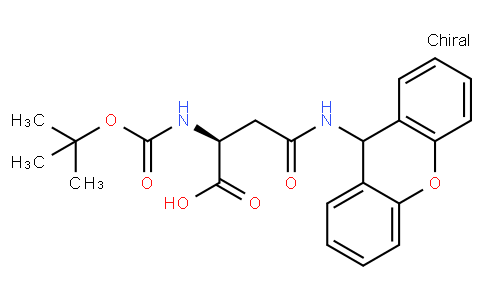 N-Boc-N'-xanthyl-L-asparagine