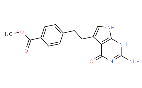 4-[2-(2-Amino-4,7-dihydro-4-oxo-1H-pyrrolo[2,3-d]pyrimidin-5-yl)ethyl]benzoic acid methyl ester