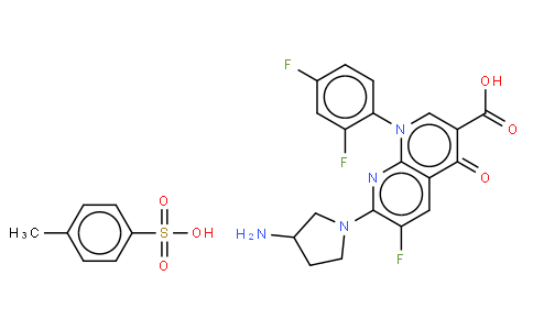 Tosufloxacin Tosyiate