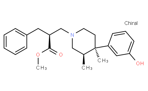 (alphaS,3R,4R)-4-(3-Hydroxyphenyl)-3,4-diMethyl-alpha-(phenylMethyl)-1-piperidinepropanoic acid Methyl ester