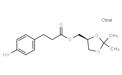 4-Hydroxybenzenepropanoic acid [(4S)-2,2-diMethyl-1,3 -dioxolan-4-yl]Methyl ester