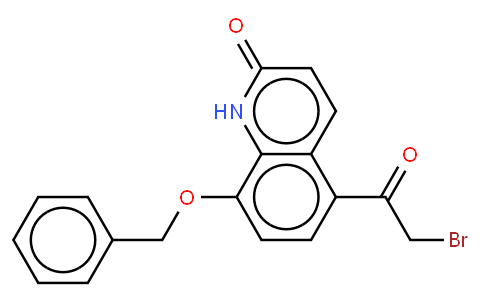 8-benzyloxy-5-(2-broMoacetyl)-2-(1H)-quinolinone)