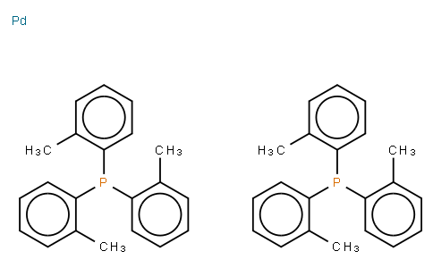 双(三-o-甲苯磷)钯(0)