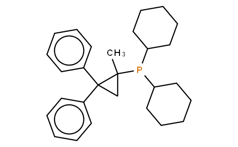 Dicyclohexyl(2,2-diphenyl-1-methylcyclopropyl)phosphine Cy-cBRIDP