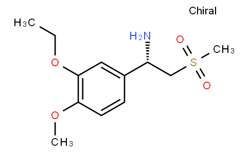 (S)-1-(3-Ethoxy-4-Methoxyphenyl)-2-(Methylsulfonyl)ethanaMine