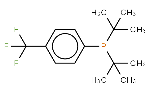((4-TrifluoroMethyl)phenyl)di-tert-butylphosphine,85%