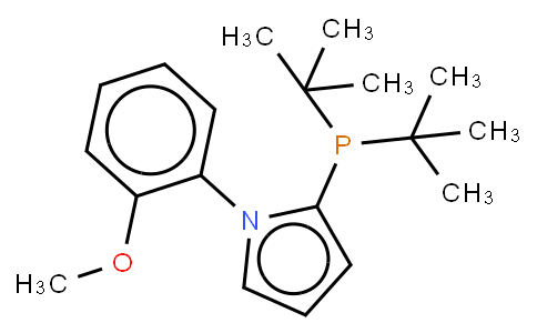 N-(2-Methoxyphenyl)-2-(di-t-butylphosphino)pyrrole,92% [cataCXiuM POMetB]