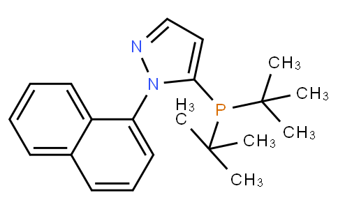 5-[BIS(TERT-BUTYL)PHOSPHINO]-1-(1-NAPHTHALENYL)-1H-PYRAZOLE