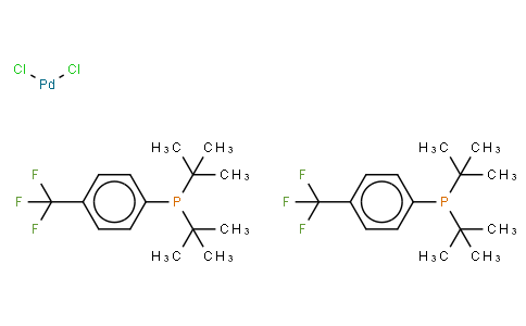 Bis[di-(tert-butyl)(4-trifluoromethylphenyl)phosphine]palladium(II) chloride