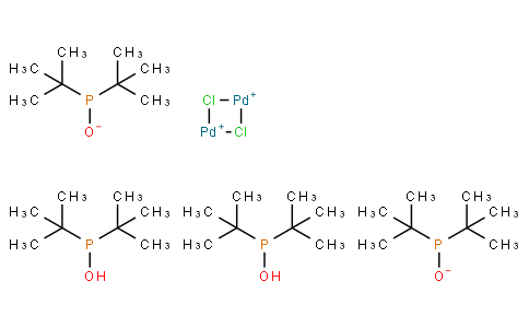 Dihydrogen Di-Mu-chlorotetrakis(di-tert-butylphosphinito)dipalladate