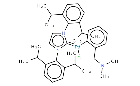 Chloro[[1,3-bis(2,6-diisopropylphenyl)imidazol-2-ylidene](N,N-dimethylbenzylamine)palladium(II)]