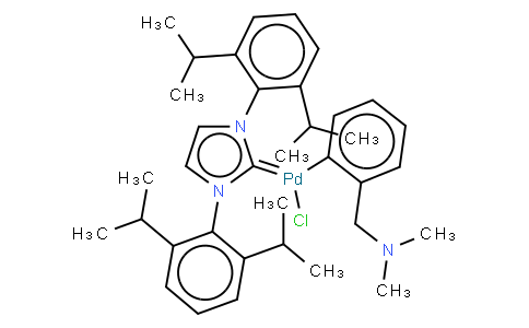 [[1,3-双(2,6-二异丙苯基)咪唑-2-亚基](N,N-二甲基苄胺)氯化钯(Ⅱ)](该产品不能在美国境内销售)