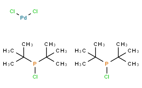 DICHLOROBIS(CHLORODI-TERT-BUTYLPHOSPHINE) PALLADIUM (II)