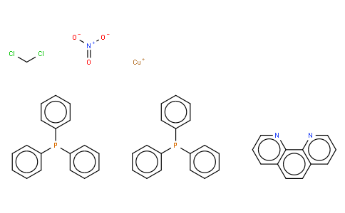 (1,10-菲啰啉)双(三苯基磷)硝酸铜 二氯甲烷络合物