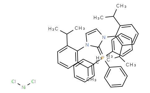 [1,3-Bis(2,6-diisopropylphenyl)imidazol-2-ylidene]triphenylphosphine Nickel(II) Dichloride