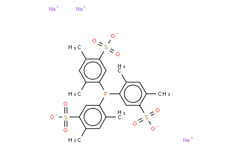 三(2,4-二甲基-5-磺酸苯基)膦磷酸三钠盐