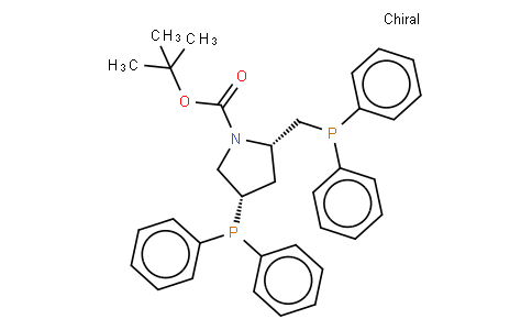 (2S,4S)-1-Boc-4-二苯基膦-2-(二苯基膦甲基)吡咯烷