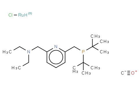 Carbonylchlorohydrido[6-(di-t-butylphosphinomethyl)-2-(N,N-diethylaminomethyl)pyridine]ruthenium(II), min. 98% (Milstein Catalyst Precursor)