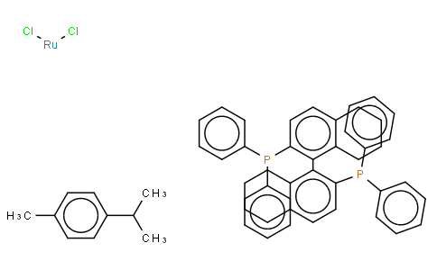 Chloro[(R)-(+)-2,2'-bis(diphenylphosphino)-5,5',6,6',7,7',8,8'-octahydro-1,1'-binaphthyl](p-cymene)ruthenium (II)chloride [RuCl(p-cymene)((R)-H8-binap)]Cl