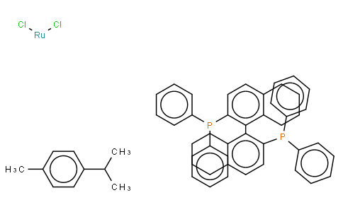 Chloro[(S)-(-)-2,2'-bis(diphenylphosphino)-5,5',6,6',7,7',8,8'-octahydro-1,1'-binaphthyl](p-cymene)ruthenium(II) chloride [RuCl(p-cymene)((S)-H8-binap)]Cl