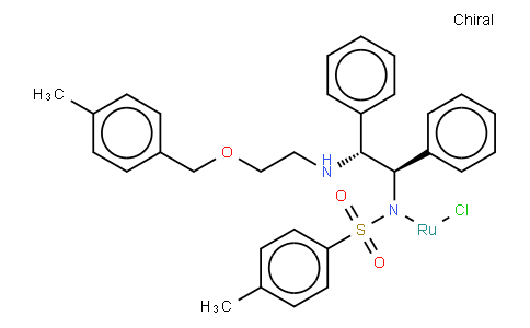 N-[(1R,2R)-1,2-Diphenyl-2-(2-(4-Methylbenzyloxy)ethylaMino)-ethyl]-4-Methylbenzene sulfonaMide(chloro)rutheniuM(II) (R,R)-Ts-DENEB 1333981-84-2