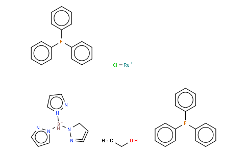 CHLORO(HYDROTRIS(PYRAZOL-1-YL)BORATO)BIS(TRIPHENYLPHOSPHINE)RUTHENIUM(II) ETHANOL ADDUCT