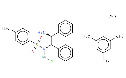 Chloro{[(1S,2S)-(+)-2-amino-1,2-diphenylethyl](4-toluenesulfonyl)amido}(mesitylene)ruthenium(II), min. 90% RuCl[(S,S)-Tsdpen](mesitylene)
