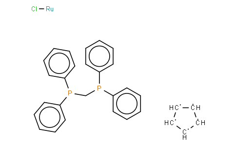 CHLORO(CYCLOPENTADIENYL)[BIS(DIPHENYLPHOSPHINO)METHANE]RUTHENIUM (II)