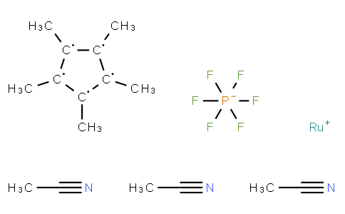 TRIS(ACETONITRILE)PENTAMETHYLCYCLOPENTADIENYLRUTHENIUM (I) HEXAFLUOROPHOSPHATE