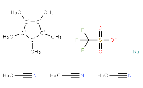 三(乙腈)五甲基环戊二烯基三氟甲磺酸钌(II)