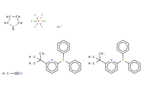 乙酰腈双[2-二苯基膦-6-叔丁基吡啶]环戊二烯钌(II)六氟磷酸盐