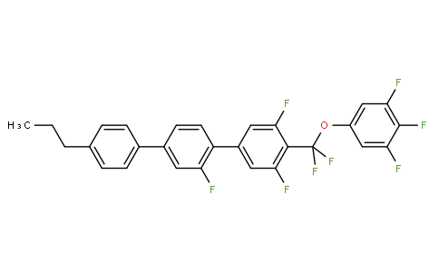 4-[Difluoro(3,4,5-trifluorophenoxy)methyl]-2',3,5-trifluoro-4''-propyl-1,1':4',1''-terphenyl