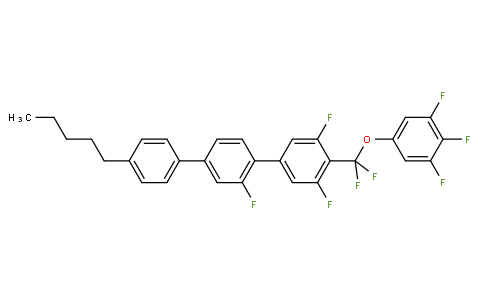 4-[Difluoro-(3,4,5-trifluorophenoxy)methyl]-2',3,5-trifluoro-4''-pentyl-1,1':4',1''-terphenyl