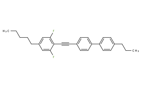 1,1'-Biphenyl, 4-[2-(2,6-difluoro-4-pentylphenyl)ethynyl]-4'-propyl-
