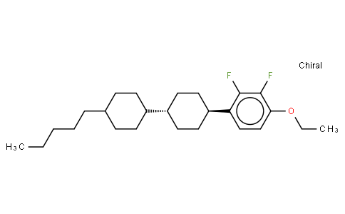 1-Ethoxy-2,3-difluoro-4-[(trans,trans)-4'-pentyl[1,1'-bicyclohexyl]-4-yl]benzene