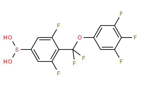 [4-[Difluoro(3,4,5-trifluorophenoxy)methyl]-3,5-difluorophenyl]boronic acid