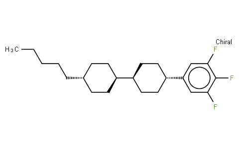 Benzene,1,2,3-trifluoro-5-[(trans,trans)-4'-pentyl[1,1'-bicyclohexyl]-4-yl]-