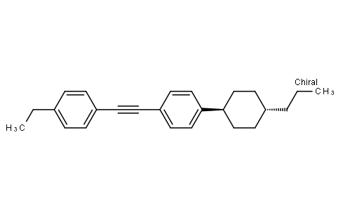 Benzene, 1-[2-(4-ethylphenyl)ethynyl]-4-(trans-4-propylcyclohexyl)-